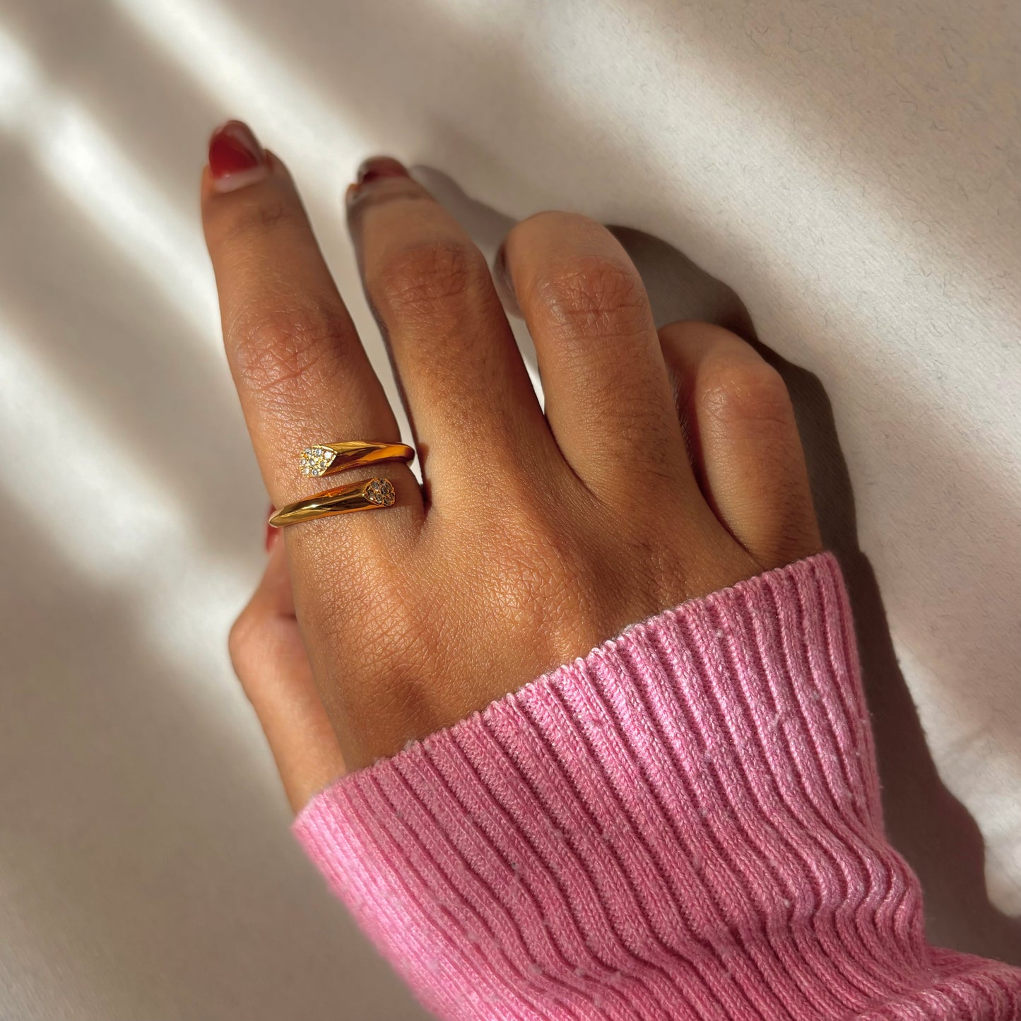 Golden Embrace Ring