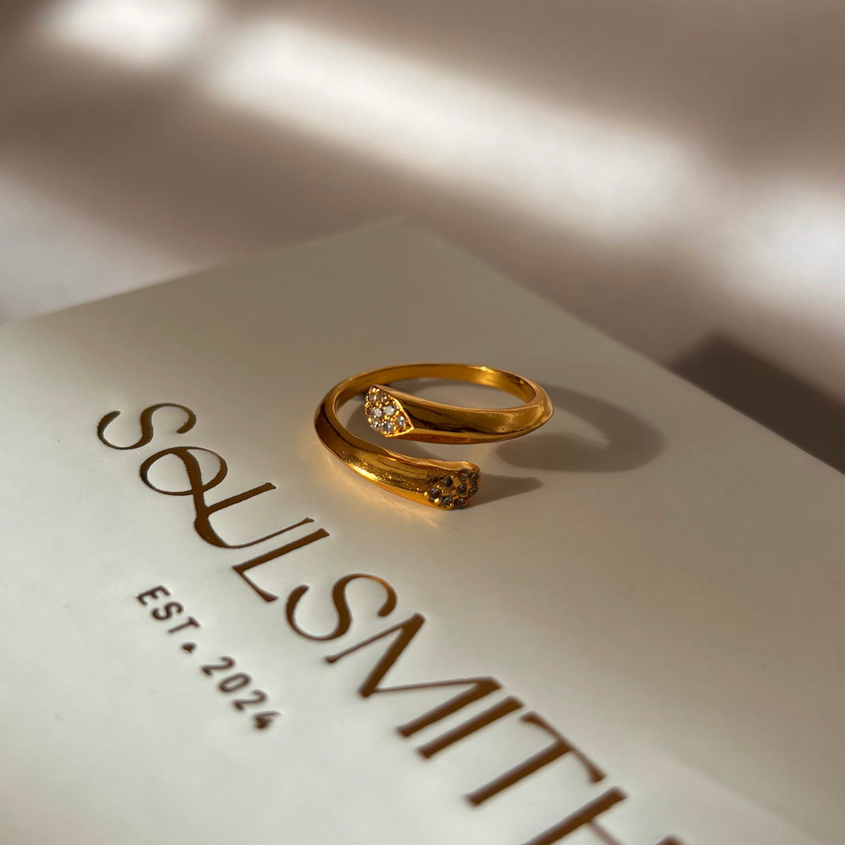 Golden Embrace Ring