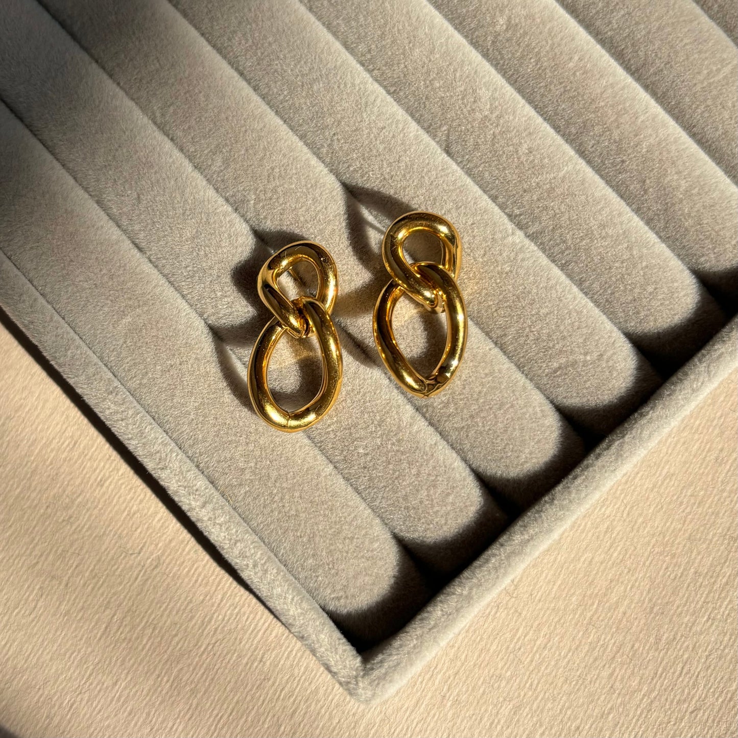 Gilded Knots earrings