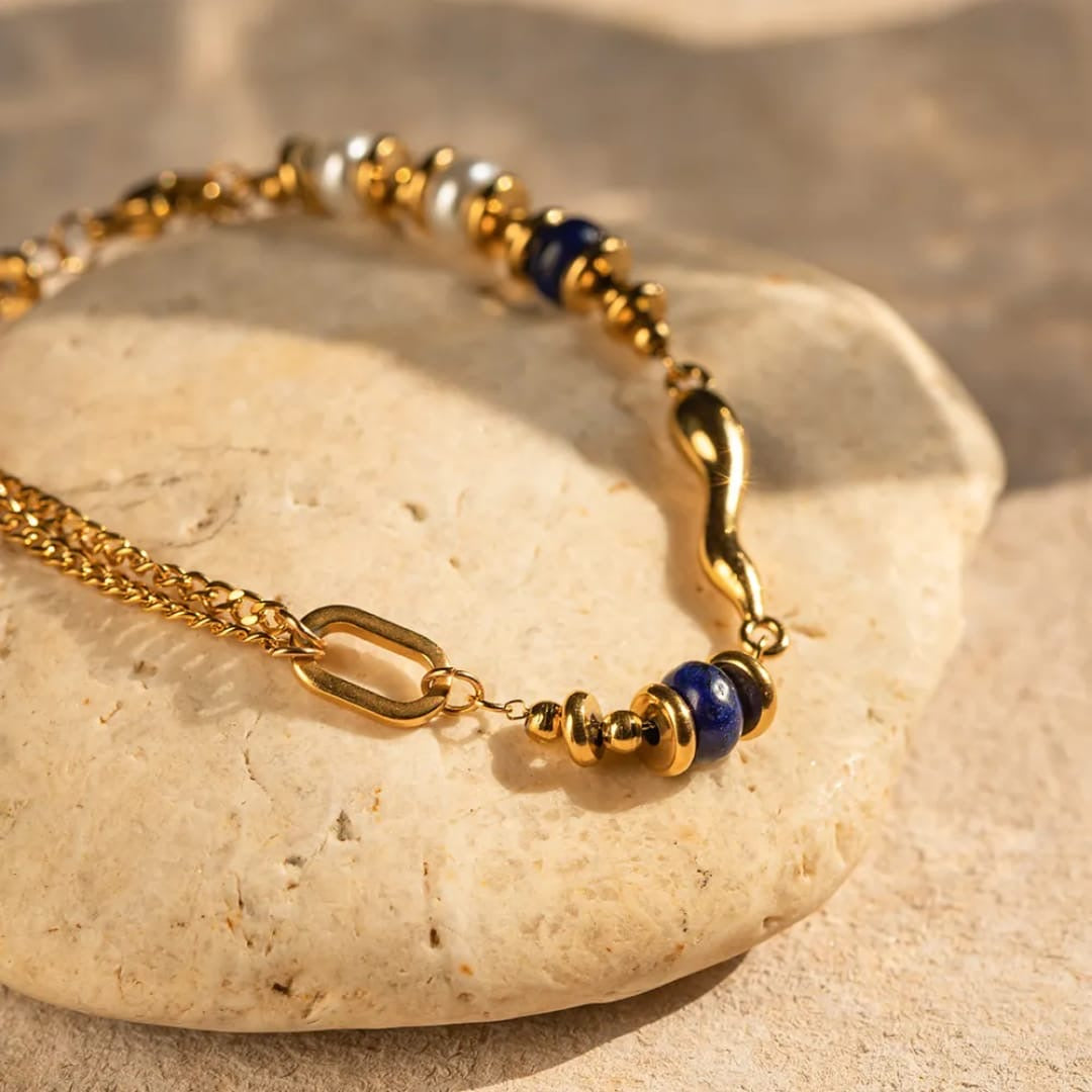 Sands and Sapphire bracelet