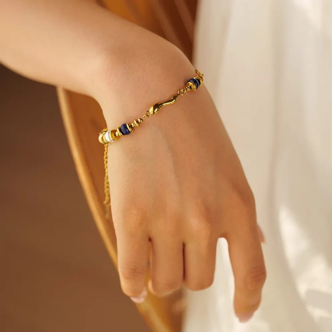 Sands and Sapphire bracelet