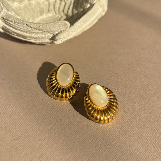 Opal studs