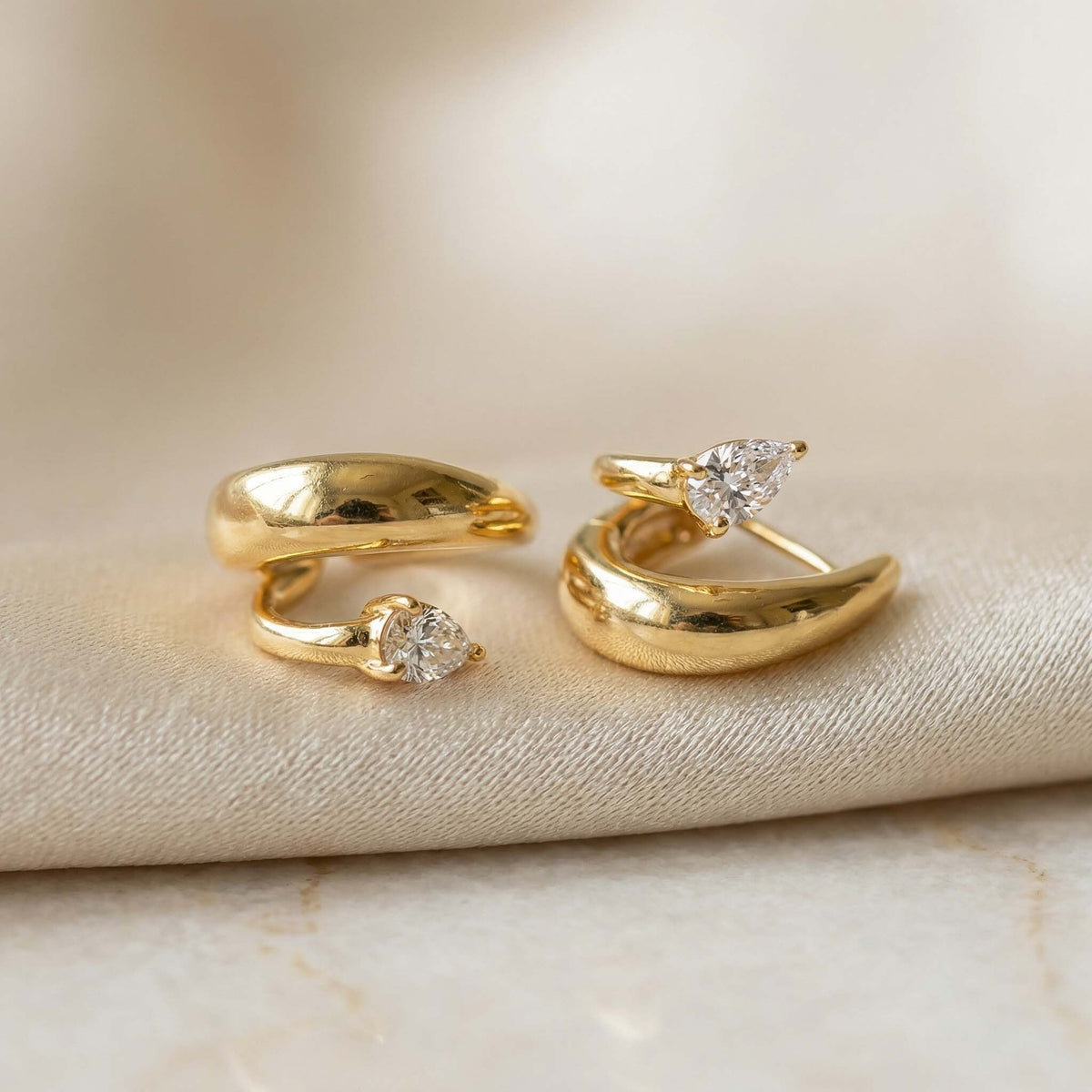 Kattana Pear Cuffs