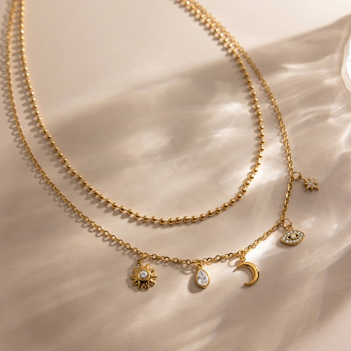 Astra charm necklace