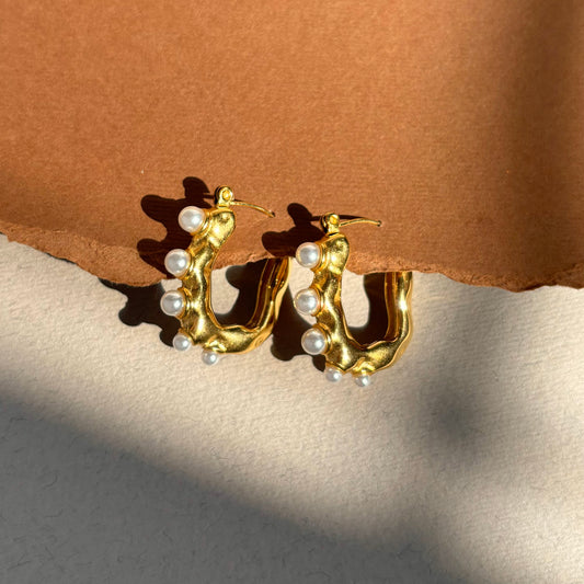 Lena luxe hoops