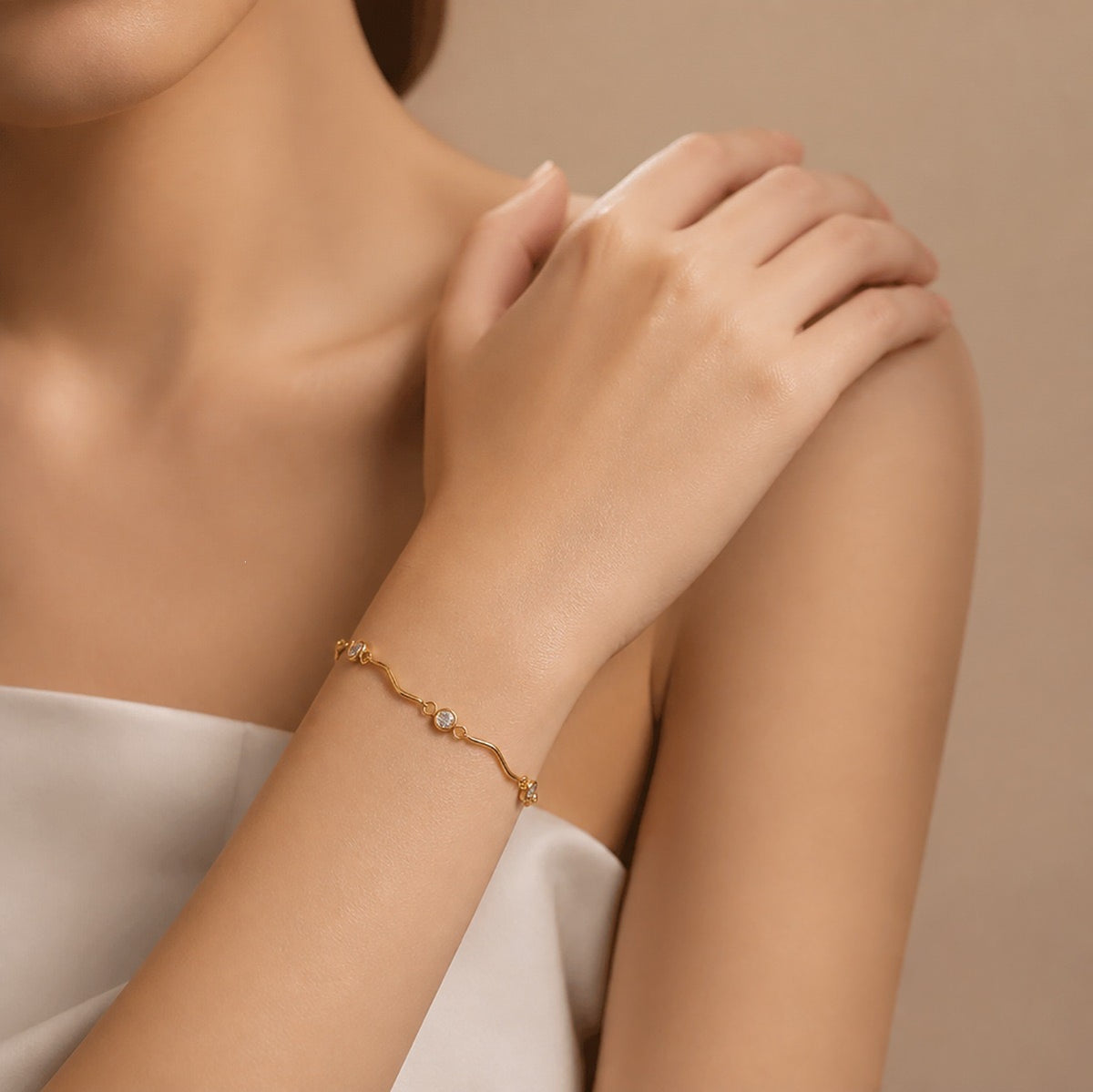 Kattana wave bracelet