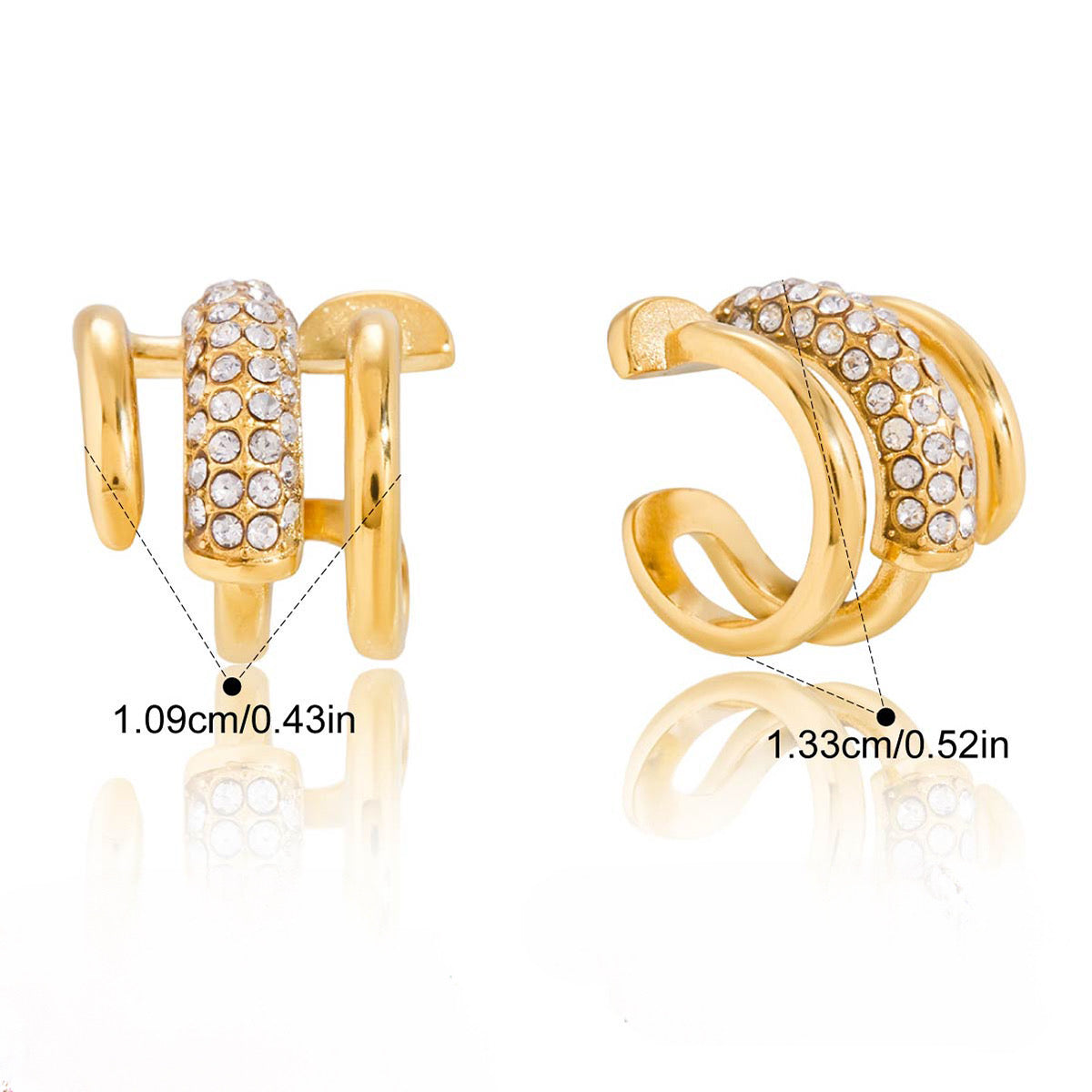 Siren earcuffs