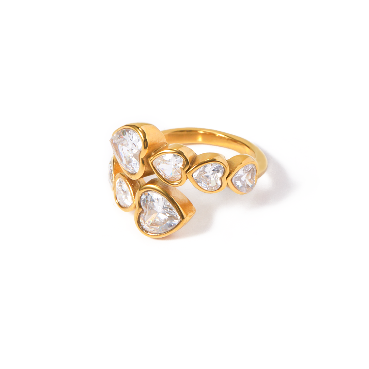Heart Wrap Ring (adjustable)