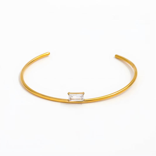 Baguette bar bracelet