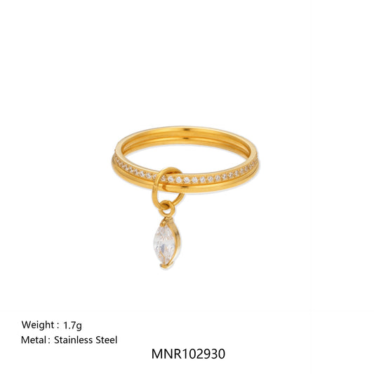 Marquee drop ring