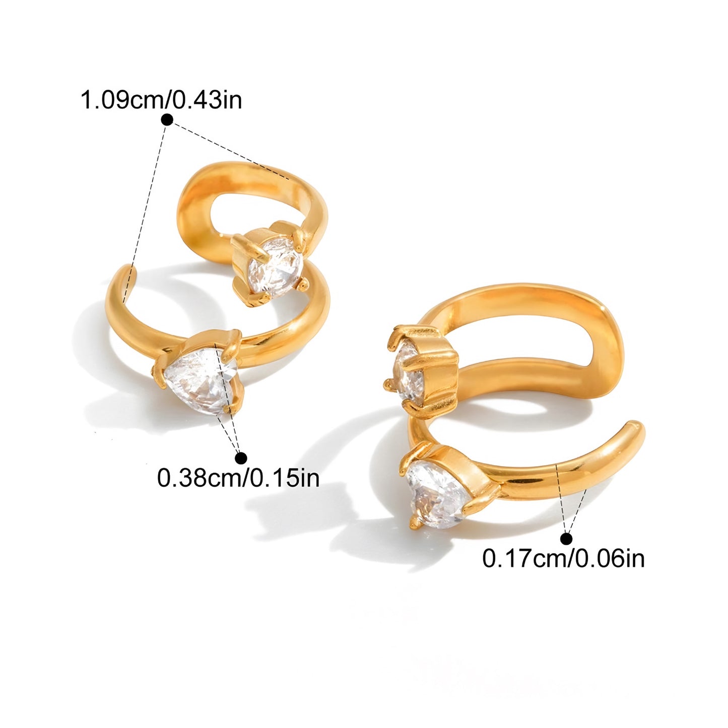 Aaria twin cuff